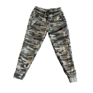 Ring Of Fire Boys Size 6 Camo Moto Jogger Pants
